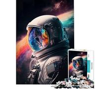 Rompecabezas para Adolescentes de 1000 Piezas Astronauta Muerto Juegos educativos y desafiantes Juguetes Amigo Invisible Divertidos y con Humor (tamaño 38x52cm)