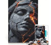 Rompecabezas para Adolescentes de 1000 Piezas, Atenea, Diosa Griega, Juguete Decorativo para la Pared, Ideal para Pasar el Tiempo en casa, Regalo de cumpleaños o de Viaje, 50x75cm