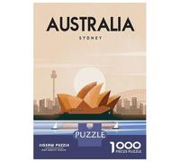 Rompecabezas para Adolescentes De 1000 Piezas Australia 1 Rompecabezas Juguetes DIY Alivia El Estrés Interacción Entre Padres E Hijos 70x50cm/1000pcs