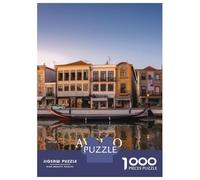 Rompecabezas para Adolescentes De 1000 Piezas Aveiro Rompecabezas para Adultos Juguetes Antiestrés Regalo De Cumpleaños Cumpleaños 52x38cm/1000pcs