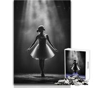 Rompecabezas para Adolescentes de 1000 Piezas, Bailarina en el Centro de atención, Juego Educativo Familiar, difícil, Regalo de cumpleaños, tamaño 38x52cm