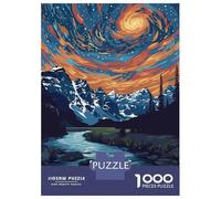 Rompecabezas para Adolescentes De 1000 Piezas Banff Canada Landscape Art Rompecabezas para Adultos Juegos Divertidos Una Obra De Arte Cumpleaños Y Navidad 52x38cm/1000pcs