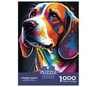 Rompecabezas para Adolescentes De 1000 Piezas Beagle Style 3 Rompecabezas para Adultos Juego De Ingenio Mejora La Memoria Regalos para Amigos Y Familiares 52x38cm/1000pcs