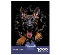 Rompecabezas para Adolescentes De 1000 Piezas Belgian Malinois Rompecabezas para Adultos Juegos Familiares Análisis Y Lógica Cumpleaños Y Navidad 52x38cm/1000pcs