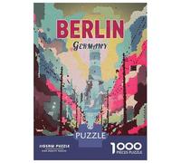 Rompecabezas para Adolescentes De 1000 Piezas Berlin Germany Mosaic Travel Rompecabezas para Adultos Juegos Relajantes Regalos De Cumpleaños para Amigos Y Familiares 70x50cm/1000pcs