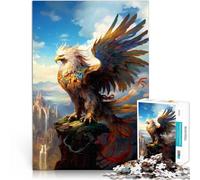 Rompecabezas para Adolescentes de 1000 Piezas Bestia mítica Antigua Juguete de desafío de Juego Educativo Regalo Divertido 75x50cm