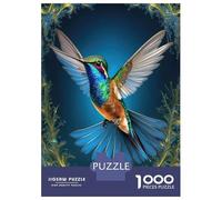 Rompecabezas para Adolescentes De 1000 Piezas BlueThroated Mountaingem Rompecabezas para Adultos Juegos Relajantes Regalos para Mujeres Ayuda A Ejercitar El Cerebro 38x26cm/1000pcs