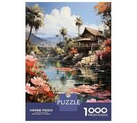 Rompecabezas para Adolescentes De 1000 Piezas Bora Bora Bliss Rompecabezas para Adultos Juegos Relajantes Desafío Difícil Cumpleaños 70x50cm/1000pcs