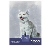 Rompecabezas para Adolescentes De 1000 Piezas British Shorthair Rompecabezas para Adultos Juegos Familiares Corte De Precisión Regalos Y Cumpleaños Únicos 52x38cm/1000pcs
