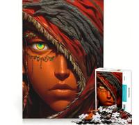 Rompecabezas para Adolescentes de 1000 Piezas: Bruja de Hueso, Hechicero, Magia, Juegos Relajantes, Análisis y Lógica, Mejora del Amor Entre Parejas 38x52cm