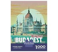 Rompecabezas para Adolescentes De 1000 Piezas Budapest Hungary Mosaic Travel Rompecabezas para Adolescentes Juego Práctico Desafío Difícil Desafiante De Completar 70x50cm/1000pcs