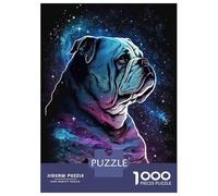 Rompecabezas para Adolescentes De 1000 Piezas Bulldog Style 4 Rompecabezas para Adolescentes Juegos Relajantes Decoración Perfecta Regalos De Cumpleaños Y Únicos 38x26cm/1000pcs