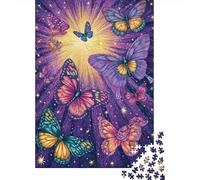 Rompecabezas para Adolescentes De 1000 Piezas Butterfly Dreams Art Print Rompecabezas para Adultos Juguetes DIY Pero Divertidos Y Humorísticos Regalos De Cumpleaños Y Únicos 52x38cm/1000pcs