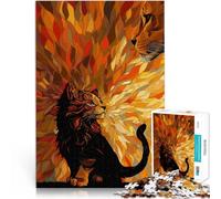 Rompecabezas para Adolescentes de 1000 Piezas Cachorro convirtiéndose Rompecabezas Decoración de Pared cumpleaños y Navidad 75x50cm