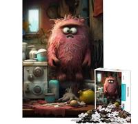 Rompecabezas para Adolescentes de 1000 Piezas Calcetines Perdidos Actividades Divertidas para Hacer en casa Juego Familiar Divertido y humorístico para Mayores de 14 años 38x52cm