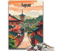 Rompecabezas para Adolescentes de 1000 Piezas, Calles japonesas atemporales, Juego Educativo, Juguete de desafío, decoración de Pared, cumpleaños y Navidad (tamaño 38x26cm)