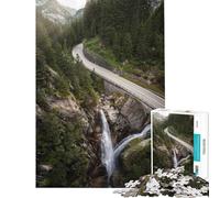 Rompecabezas para Adolescentes de 1000 Piezas Camino al Paraíso Rompecabezas para Adultos Juego Familiar Divertido y humorístico Gran Regalo para los Amantes de los Videojuegos (Tamaño 38x26cm)