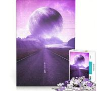 Rompecabezas para Adolescentes de 1000 Piezas Camino Morado Juego Educativo Difícil Colección de Artistas Bellas Artes 50x75cm
