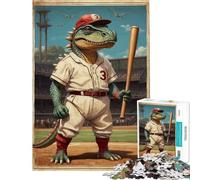 Rompecabezas para Adolescentes de 1000 Piezas Campeón de Dinosaurios del Cretácico Ideal para cumpleaños y Navidad Juguetes de Bricolaje para Mujeres Mayores de 14 años (50x75cm)