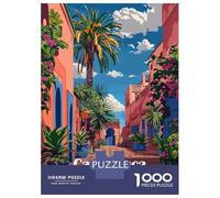 Rompecabezas para Adolescentes De 1000 Piezas Casablanca, Morocco Travel Rompecabezas para Adolescentes Juegos Relajantes Carrera De Velocidad De Manos 52x38cm/1000pcs