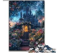 Rompecabezas para Adolescentes de 1000 Piezas: Castillo de fantasía Ejercita el Cerebro Juguetes adictivos para Cultivar la Paciencia y Mejorar la Memoria (tamaño 50x75cm)