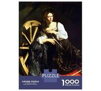 Rompecabezas para Adolescentes De 1000 Piezas Catherine of Alexandria Rompecabezas para Adultos Juego De Ingenio para Mejorar La Memoria Actividades Divertidas En Casa 70x50cm/1000pcs