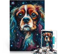 Rompecabezas para Adolescentes de 1000 Piezas Cavalier King Charles Span Regalos de Juegos desafiantes para la decoración del hogar 52x38cm