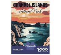 Rompecabezas para Adolescentes De 1000 Piezas Channel Islands National Park Rompecabezas para Adultos Juguete Decoración De Pared Desafío Difícil 70x50cm/1000pcs