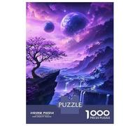 Rompecabezas para Adolescentes De 1000 Piezas Cherry Blossom Dream Landscape Rompecabezas para Adultos Juego De Ingenio Decoración De Pared Difícil Y Desafiante 38x26cm/1000pcs