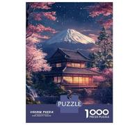 Rompecabezas para Adolescentes De 1000 Piezas Cherry Blossom Serenity -9 Rompecabezas para Adultos Juegos Relajantes Regalos para Mujeres Ayuda A Ejercitar El Cerebro 70x50cm/1000pcs