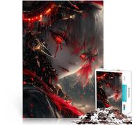Rompecabezas para Adolescentes de 1000 Piezas Chica de Anime Mortal Juguete Educativo para aliviar el estrés Regalo Divertido 38x26cm
