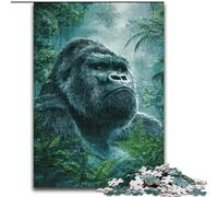 Rompecabezas para Adolescentes de 1000 Piezas, Chimpancé de la Selva, Apto para Mayores de 14 años Difícil de completar, Pero Divertido y Gracioso Un Regalo Genial (tamaño 26x38cm)
