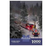 Rompecabezas para Adolescentes De 1000 Piezas Christmas Train Ride-2 Rompecabezas para Adolescentes Juegos Relajantes Decoración Perfecta Regalos De Cumpleaños Y Únicos 38x26cm/1000pcs