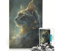 Rompecabezas para Adolescentes de 1000 Piezas Cielo Estrellado del zodíaco Juegos relajantes difíciles y desafiantes Cada Pieza es única 38x26cm