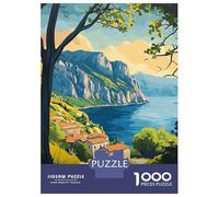 Rompecabezas para Adolescentes De 1000 Piezas Cinque Terre National Park Rompecabezas para Adultos Juego De Ingenio Regalos para Mujeres Desafiante De Completar 52x38cm/1000pcs