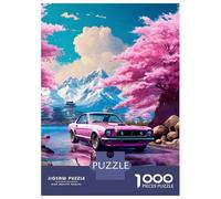 Rompecabezas para Adolescentes De 1000 Piezas Classic Cars Rompecabezas para Adultos Juguete Decoración De Pared Regalo De Cumpleaños Regalos Y Cumpleaños Únicos 70x50cm/1000pcs