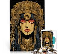 Rompecabezas para Adolescentes de 1000 Piezas Cleopatra Alivia el estrés Vacaciones en casa Matar el Tiempo Una Obra de Arte 38x26cm