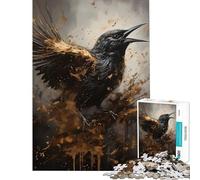 Rompecabezas para Adolescentes de 1000 Piezas Colibrí Isla Encantada Juguetes Juegos Educativos Juego Educativo Aprendizaje Regalos Educativos para Mujeres y Hombres (tamaño 38x26cm)