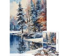 Rompecabezas para Adolescentes de 1000 Piezas Color carmesí Ideal para Relajarse Decorar el hogar o Hacer tú Mismo Incluye póster y Hoja de Preguntas a Juego (38x26cm)