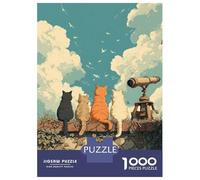 Rompecabezas para Adolescentes De 1000 Piezas Colorful Steam Train Landscape Rompecabezas para Adultos Juegos Familiares Análisis Y Lógica Cumpleaños Y Navidad 70x50cm/1000pcs