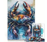 Rompecabezas para Adolescentes de 1000 Piezas con diseño de cáncer en Acuarelas,Bordes impecables,Divertido Juego Mental,Regalo Ideal para Momentos acogedores y Divertidos,decoración para la Pared
