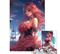 Rompecabezas para Adolescentes de 1000 Piezas con diseño de Chica Anime No es un Juego Educativo es un Juego desafiante Amigo Invisible Pero Divertido y con Humor (50x75cm)