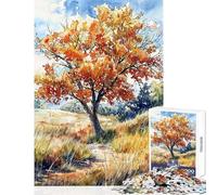 Rompecabezas para Adolescentes de 1000 Piezas con diseño de follaje exuberante Juegos relajantes para Decorar la Pared Juguetes antiestrés para la interacción Entre Padres e Hijos (38x26cm)