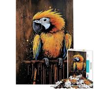 Rompecabezas para Adolescentes de 1000 Piezas con diseño de Guacamayo Amarillo Rompecabezas para Adultos Juego práctico para Pasar el Tiempo en casa Oferta Toda la Familia