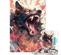 Rompecabezas para Adolescentes de 1000 Piezas con diseño de Monstruos fantásticos Un desafío Educativo para Mejorar la Memoria Juegos Divertidos para Mayores de 14 años Juego 38x26cm
