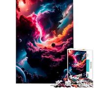Rompecabezas para Adolescentes de 1000 Piezas con diseño de Nubes estelares Juguete Educativo para Aprender y Jugar Juego práctico Actividades Familiares Regalo de cumpleaños (Tamaño 38x26cm)