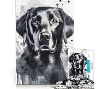 Rompecabezas para Adolescentes de 1000 Piezas con diseño de Perro Salchicha Pintado con Acuarelas Juego de construcción de Patrones para Fortalecer el Amor Entre Parejas 38x52cm