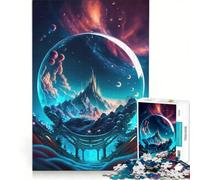 Rompecabezas para Adolescentes de 1000 Piezas con Forma de cúpula Universal Juegos educativos decoración colección de Artistas Bellas Artes 50x75cm