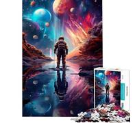 Rompecabezas para Adolescentes de 1000 Piezas con los Colores del Planeta y el Espacio Juguetes adictivos para Cultivar la Paciencia Juego Familiar Ideal para Parejas Un Regalo estupendo