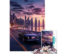 Rompecabezas para Adolescentes de 1000 Piezas con Reflejos del Horizonte Juego práctico Juguetes educativos Ideas para Regalos desafío difícil (tamaño 38x26cm)